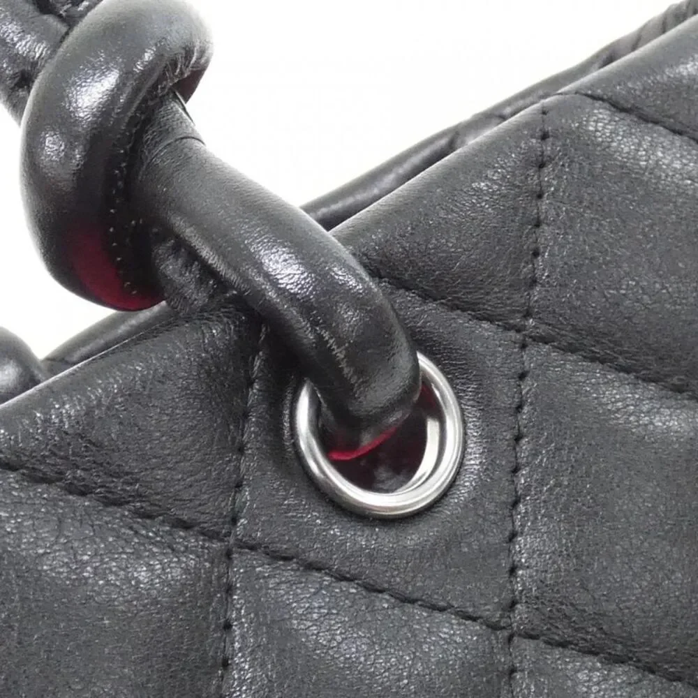 Chanel Cambon Line Calfskin Patent Leather Bag